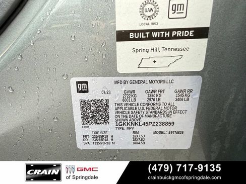 Used 2023 GMC Acadia SLE FWD image 32