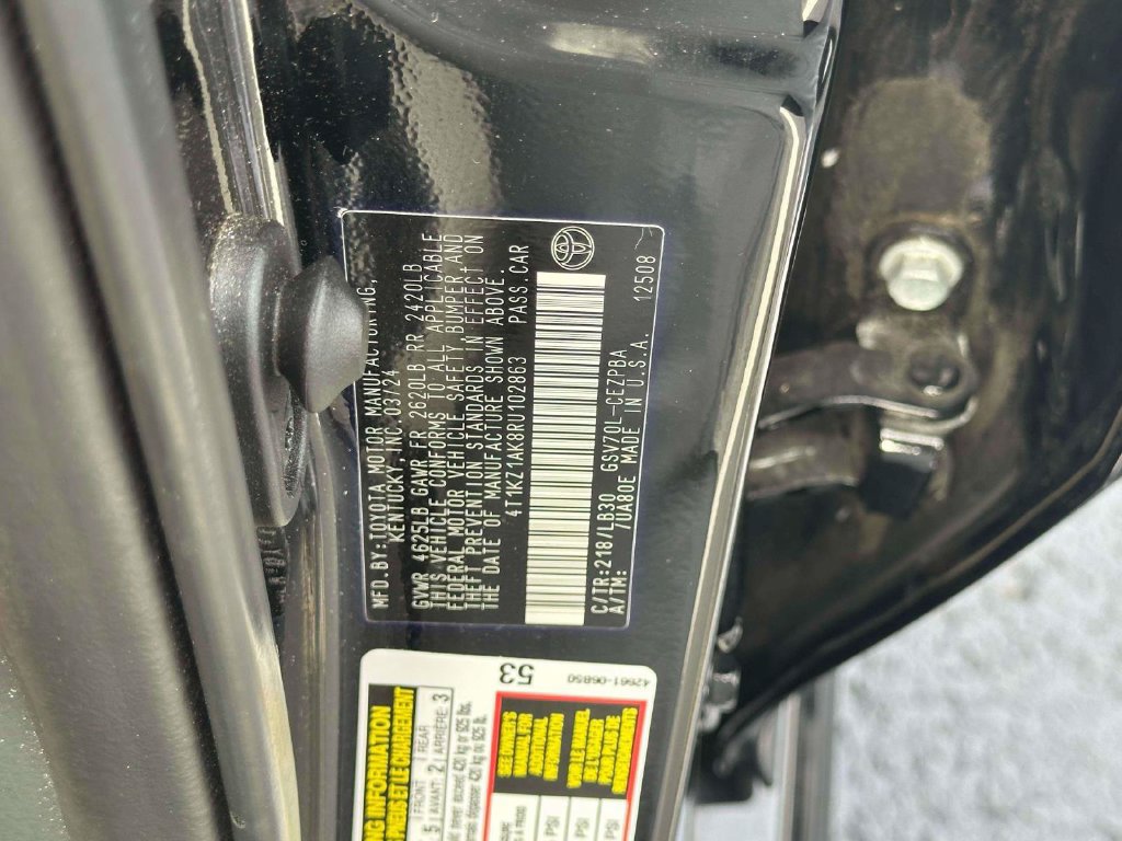Used 2024 Toyota Camry XSE w/ Cold Weather Package FWD image 34