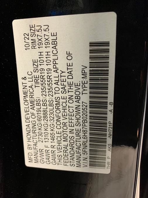 Used 2023 Honda Odyssey Touring image 60