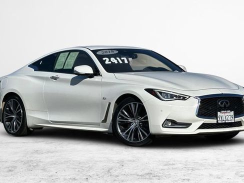 Used 2018 INFINITI Q60 3.0t Luxe w/ Sensory Package 3.0T Luxe AWD/4WD image 2
