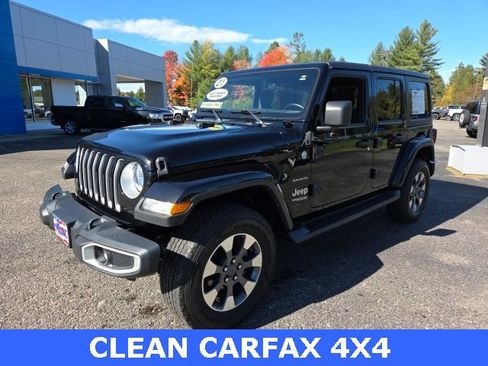 Used 2021 Jeep Wrangler Unlimited Sahara w/ Uconnect 4C Nav & Sound Group image 4