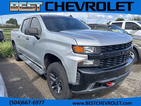 Used 2022 Chevrolet Silverado 1500 Custom Trail Boss w/ Safety Confidence Package AWD/4WD image 1