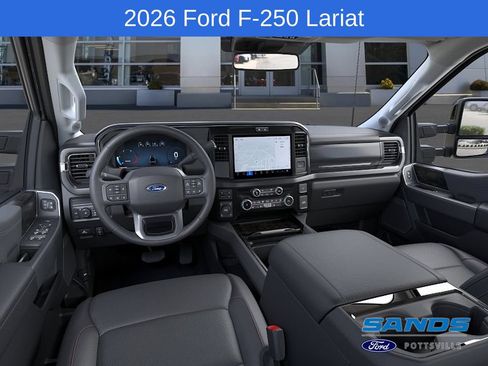 New 2026 Ford F250 Lariat w/ Black Appearance Package AWD/4WD image 9