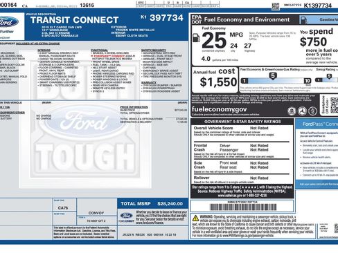 Used 2019 Ford Transit Connect XLT FWD image 17