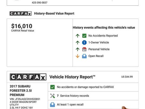 Used 2017 Subaru Forester 2.5i Premium image 27