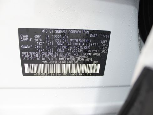 New 2026 Subaru Forester Touring image 36