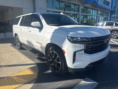 Used 2021 Chevrolet Suburban RST w/ Rear Media and Nav Package image 1