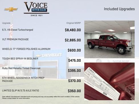 Used 2015 Ford F350 XLT w/ XLT Premium Package image 4