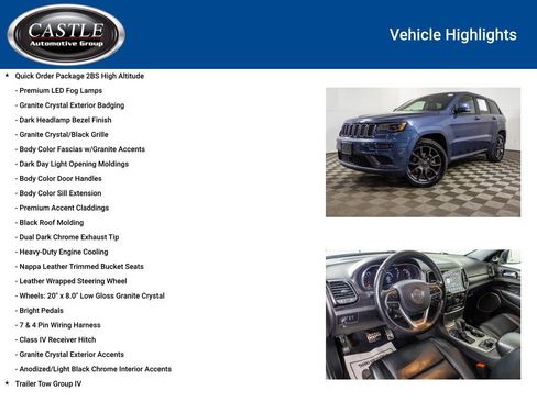 Used 2021 Jeep Grand Cherokee High Altitude AWD/4WD image 8