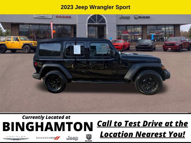 Used 2023 Jeep Wrangler Unlimited Sport AWD/4WD image 3