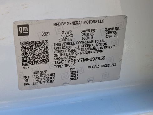 Used 2021 Chevrolet Silverado 2500 LTZ image 35