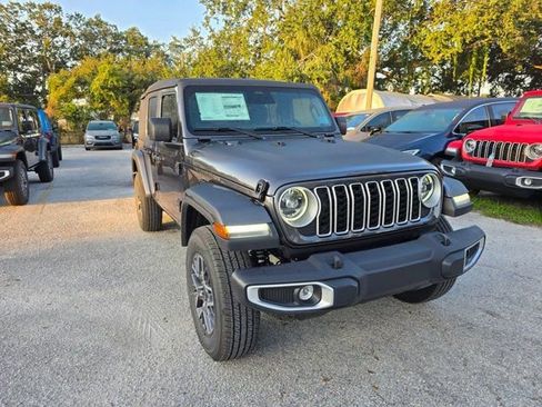 New 2025 Jeep Wrangler Unlimited Sahara w/ Safety Group AWD/4WD image 1