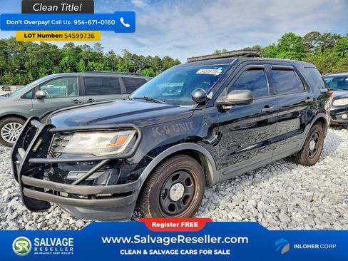 Used 2018 Ford Explorer 4WD Police Interceptor image 1