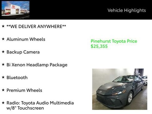 Used 2025 Toyota Camry LE image 19