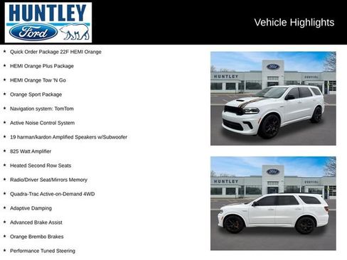 Used 2023 Dodge Durango R/T w/ Hemi Orange Plus Package AWD/4WD image 2