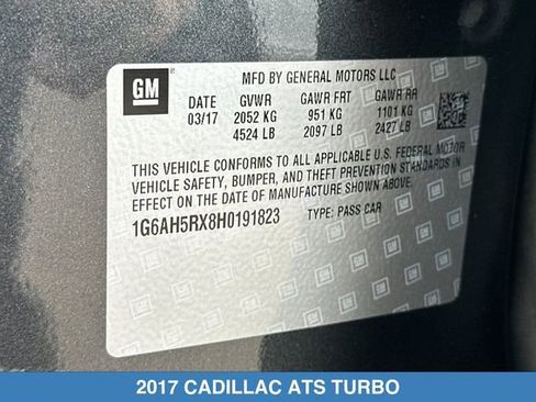 Used 2017 Cadillac ATS Luxury AWD/4WD image 32