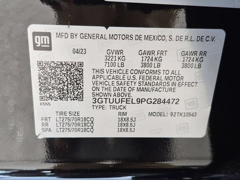 Used 2023 GMC Sierra 1500 AT4X AWD/4WD image 27