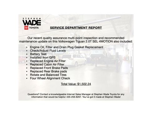 Used 2021 Volkswagen Tiguan SEL AWD/4WD image 4