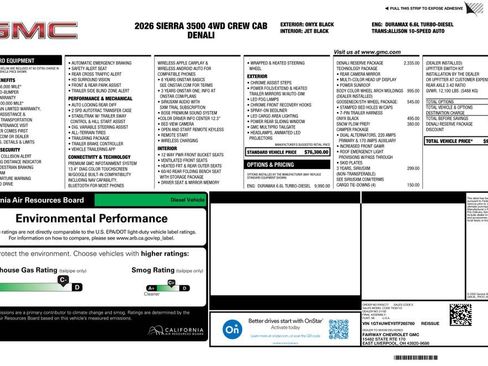 New 2026 GMC Sierra 3500 Denali AWD/4WD image 4
