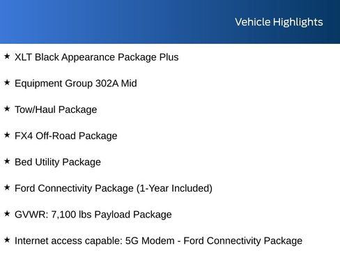 New 2026 Ford F150 XLT w/ Equipment Group 302A MID AWD/4WD image 3