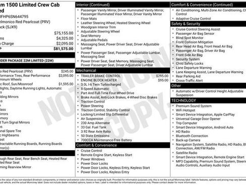 Used 2025 RAM 1500 Limited AWD/4WD image 40