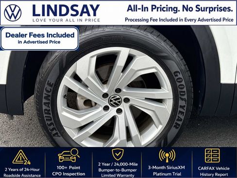 Used 2023 Volkswagen Atlas SE w/ Panoramic Sunroof Package AWD/4WD image 9