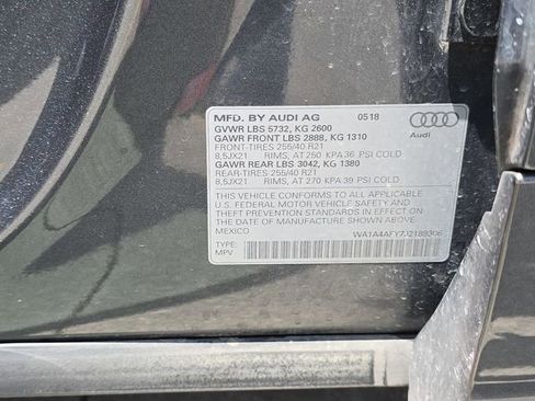 Used 2018 Audi SQ5 Premium Plus w/ S Sport Package image 36