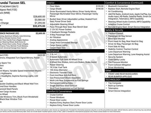 Used 2022 Hyundai Tucson SEL w/ Convenience Package AWD/4WD image 7