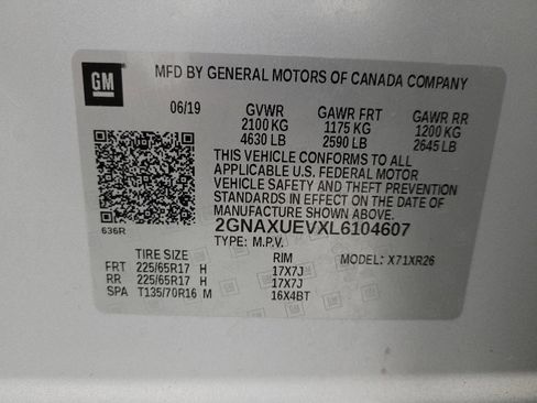 Used 2020 Chevrolet Equinox LT image 33