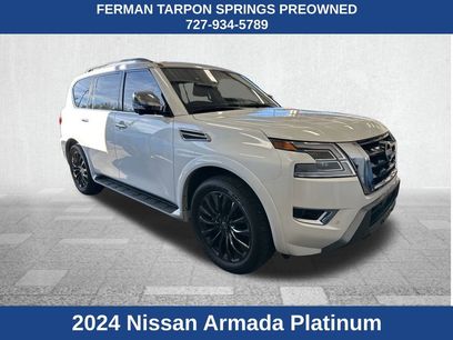 Used 2024 Nissan Armada Platinum w/ Captain's Chairs Package