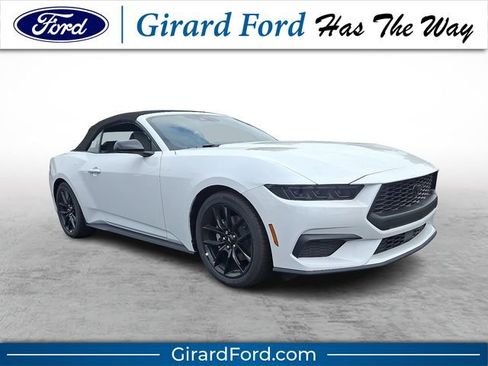 New 2025 Ford Mustang Convertible w/ Mustang Nite Pony Package RWD image 1