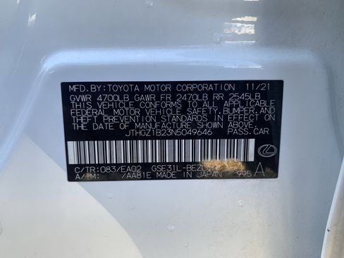 Used 2022 Lexus IS 350 F Sport image 36