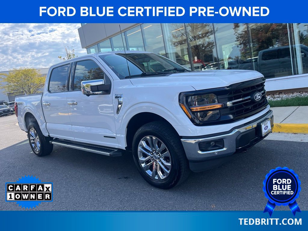 Certified 2024 Ford F150 XLT w/ Equipment Group 302A MID AWD/4WD image 1