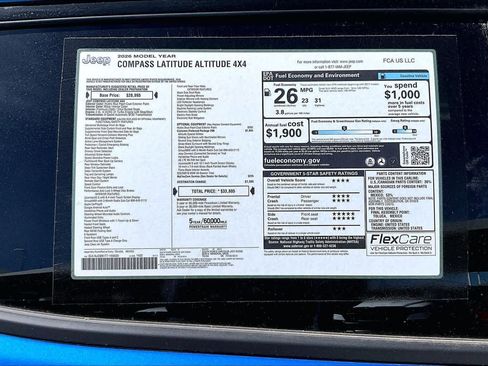 New 2026 Jeep Compass Latitude image 16