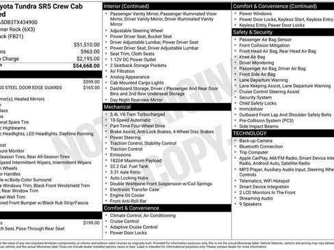 Used 2026 Toyota Tundra SR5 AWD/4WD image 8