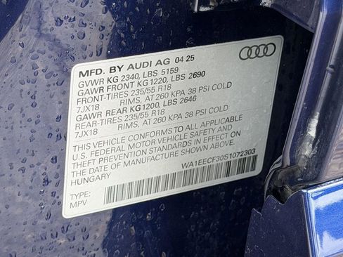 Used 2025 Audi Q3 2.0T Premium Plus w/ Premium Plus Package AWD/4WD image 27