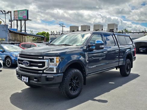 Used 2021 Ford F350 Platinum w/ Tremor Off-Road Package AWD/4WD image 4