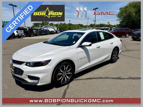 Certified 2018 Chevrolet Malibu LT w/ Leather Package FWD image 1