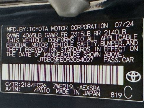 Certified 2024 Toyota Corolla SE w/ Convenience Package image 30