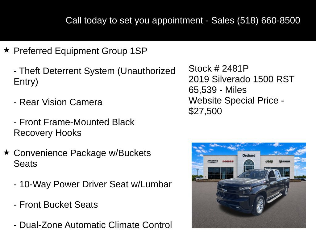 Used 2019 Chevrolet Silverado 1500 RST w/ All-Star Edition AWD/4WD image 22