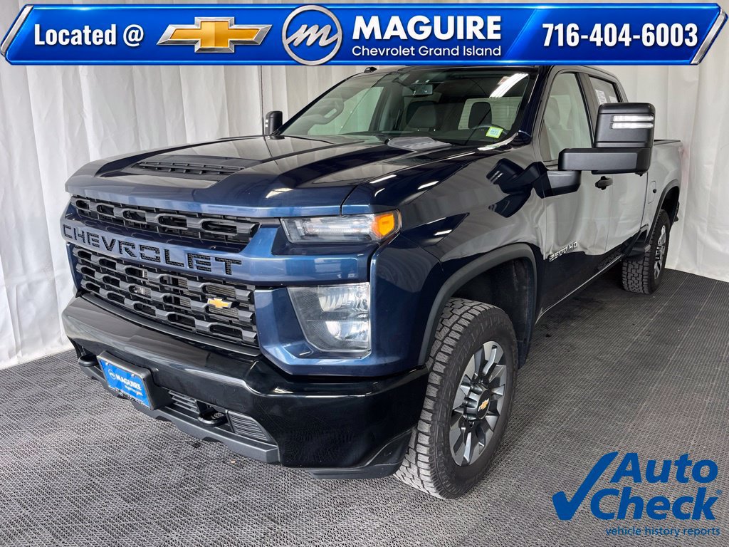 Used 2021 Chevrolet Silverado 2500 Custom w/ Custom Value Package AWD/4WD image 1