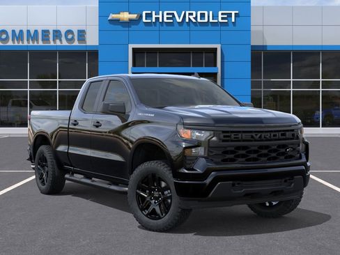 New 2026 Chevrolet Silverado 1500 Custom w/ Turbomax Blackout Package AWD/4WD image 8