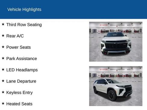 Used 2024 Chevrolet Traverse Z71 w/ Enhanced Driving Package AWD/4WD image 2