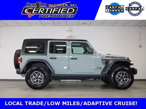 Certified 2024 Jeep Wrangler Unlimited Rubicon w/ Technology Group image 1
