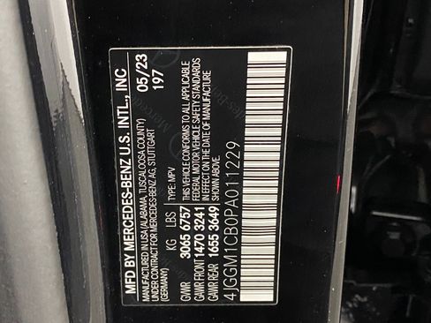 Certified 2023 Mercedes-Benz EQE 350+ 4MATIC SUV image 21