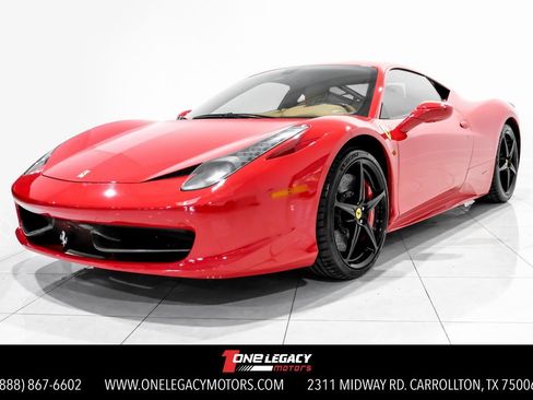Used 2012 Ferrari 458 Italia Coupe image 1