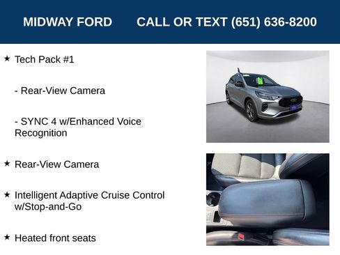 Used 2023 Ford Escape ST-Line w/ Tech Pack #1 AWD/4WD image 13