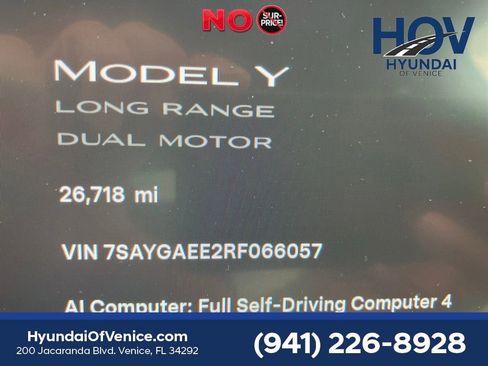 Used 2024 Tesla Model Y Long Range AWD/4WD image 14