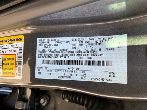 Certified 2024 Ford Ranger XLT w/ Equipment Group 301A High RWD image 30