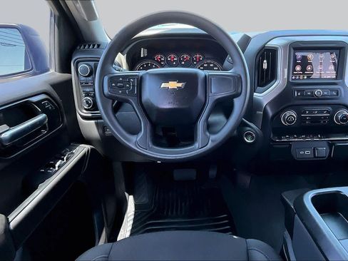 Used 2024 Chevrolet Silverado 1500 Custom w/ Turbomax Blackout Package AWD/4WD image 6